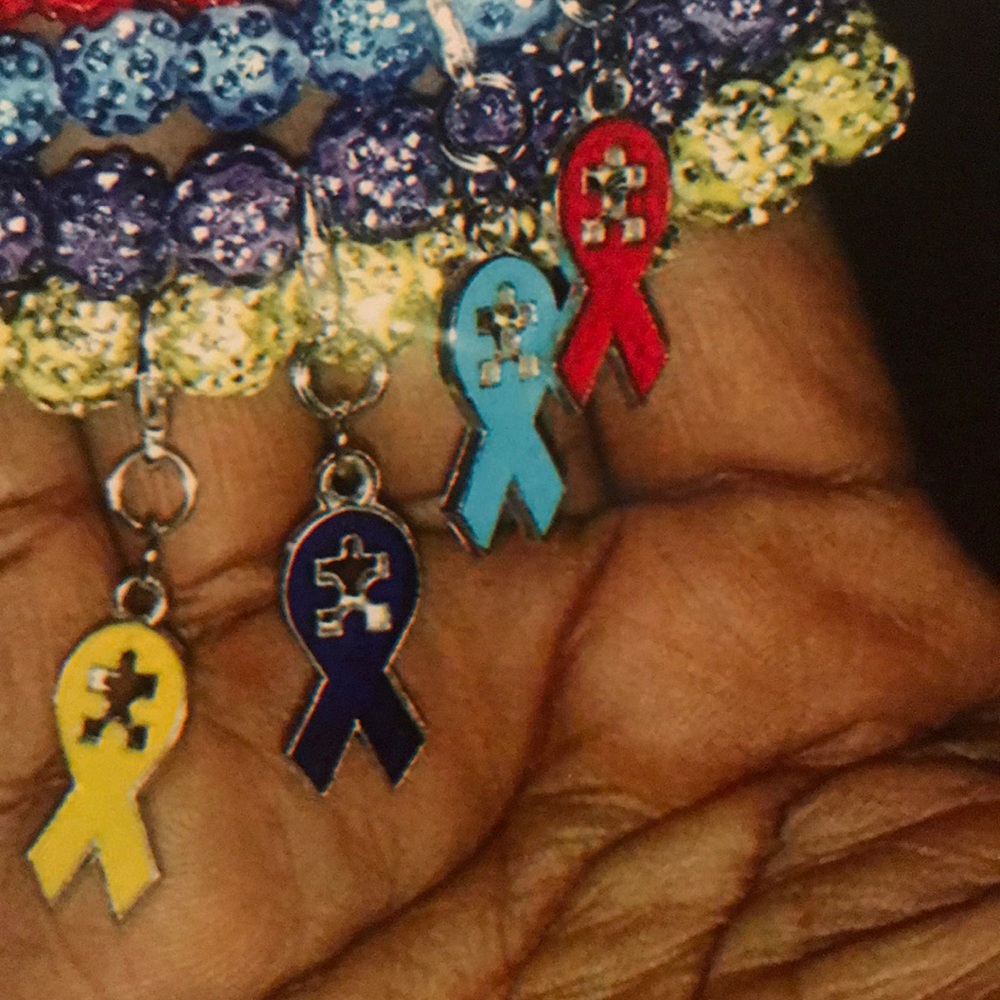 Awareness cuffs 1pc